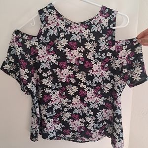 Express Cold Shoulder Top